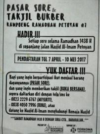 Kampoeng Ramadhan Padukuhan Petoyan Kembali Dibuka